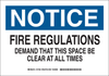 Brady B-555 Aluminum Rectangle White Emergency Exit & Safe Pathway Sign - 14 in Width x 10 in Height - 127347 - 754473-75682 - R. S. Hughes Company, Inc.