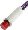 Incandescent Indicator, Panel Mnt, Red; Lamp Base Type Vcc (Visual Communications Company) - 01C5566 - Newark, An Avnet Company