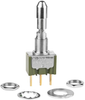 Switch, Toggle, Spdt, 0.1A, 28Vac; Switch Operation Nkk Switches - 10X6440 - Newark, An Avnet Company