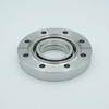 Crystal Quartz (SiO2) Viewport, UHV Rated Vacuum-Optics, 1.88″ View Dia, 4.50″ Conflat Flange -- A4977-1-CF - Image