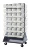 Bins & Systems - Ultra Stack and Hang Bins (QUS Series) - Louvered Racks - Complete Packages - QMD-36H-240CL - Image