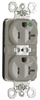 Duplex/Single Receptacle - PTTR8300-GRY - Selecta Products