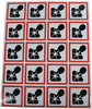 Pre Printed Labl, Vinyl, 40 X 40Mm/pk100 Rohs Compliant Multicomp Pro - 33AK3956 - Newark, An Avnet Company