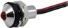 Led Panel Indicator, 6Mm, Red, 12Vdc; Led Color Vcc (Visual Communications Company) - 51AH5559 - Newark, An Avnet Company