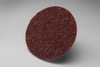 3M Scotch-Brite PD-DR Non-Woven Aluminum Oxide Quick Change Disc - Medium Grade - 2 in Diameter - 24287 - 048011-24287 - R. S. Hughes Company, Inc.