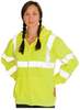PIP 323-HSSELY Yellow Polyester High-Visibility & Reflective Shirt - Sweatshirt - ANSI Class 3 Rating - Fits 56.8 in Chest - 30.7 in Length - 616314-71591 - 616314-71591 - R. S. Hughes Company, Inc.