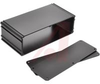 ALUM ENCLOSURE, 2 PLATES, 10 SCREWS, BLACK ANODIZED, 2.11 H X 6.68 W X 3.15 L - 70020279 - Allied Electronics, Inc.