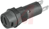 Fuseholder; 5 mm x 20 mm Size Fuses; 10A; 250 V; Thermoplastic; Panel Mount - 70159873 - Allied Electronics, Inc.