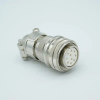 MS Series UHV Connector, 10 Pins, 700 Volts, 10 Amps per Pin, Accepts 0.056″ Dia Pins - A1070-1-CN - MPF Products, INC.