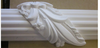 Plaster Ornament, Leaf - 805-36A - Deco Craft USA