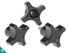 Four Arm Clamping Knobs -- 2820-F