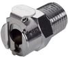 MC Series Chrome Plated Brass Quick Disconnects - 61724 - U.S. Plastic Corporation