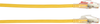 5FT Yellow CAT6A 650MHz Patch Cable F/UTP CM Locking Snagless - C6APC80S-YL-05 - Black Box
