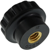 Clamping Knob, Phenolic, 22Mm; Shaft Type Davies Molding -- 13AC7029