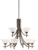 1680OZW Mid. Chandeliers-Glass Up - 365736 - Capital Lighting, Inc.