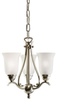 1731NI Mini Chandeliers-Glass Shade - 412847 - Capital Lighting, Inc.