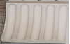 Plaster Ornament, Flute - 809-11A - Deco Craft USA