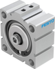 Short-stroke cylinder - ADVC-80-10-I-P - Festo Corporation