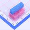 Resistors >> Variable Resistors/Potentiometers -- 3006P-1-502 - Image