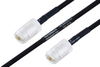 MIL-DTL-17 N Female to N Female Cable 24 Inch Length Using M17/84-RG223 Coax - PE3M0039-24 - Pasternack