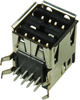 Usb Stacked, 2.0 Type A, 2Port, R/a; Usb Connector Type Amp - Te Connectivity - 72W2621 - Newark, An Avnet Company