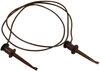 Test Lead, Brown, 914.5Mm, 60V, 5A; Grabber Test Lead Type Pomona - 96B5982 - Newark, An Avnet Company