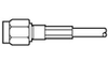RF Coaxial Cable Mount Connector - 1-447647-1 - Richardson RFPD