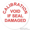 Tamper Evident Security Labels, Vinyl, Red/white, 19.1Mm Diameter; Label Type Te Connectivity - 29X4440 - Newark, An Avnet Company