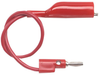 Test Lead, Red, 304.8Mm, 5A; Alligator Clip Type Pomona - 77B1913 - Newark, An Avnet Company