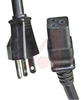 Cordset; 16 A; 250 VAC; 10 Megohms (Min.) @ 500 VDC; Black; 3 x 14 AWG - 70080820 - Allied Electronics, Inc.