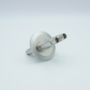 MHV Coaxial Feedthrough, 2 Pins, Grounded Shield, Double-Ended, 2.16″ QF / KF Flange - A0478-10-QF - MPF Products, INC.