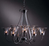 Mid. Chandeliers-Glass Up - 224616 - Light Center (The)