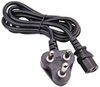 6ft South Africa Industrial 3-pin Plug to IEC C13 Power Cord - P-06B-SA-YP80 - SFCable.com