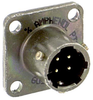 Circular Connector, Receptacle, Size 8, 4 Position, Box; Product Range Amphenol Industrial - 54H0161 - Newark, An Avnet Company