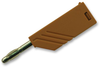 Test Plug, 4Mm, Brown, Ma 1; Gender Hirschmann Test And Measurement - 20T9378 - Newark, An Avnet Company