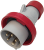 Industrial Plug, 3P+N, 16A, 415V, Red; Current Rating Ilme - 06AC2444 - Newark, An Avnet Company