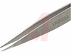 Tweezer; 4.75 in.; Stainless anti-acid steel; General purpose - 70223411 - Allied Electronics, Inc.