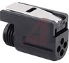 connector,plug,quick connect/disconnect,for 4 machined size 16 socket contacts -- 70129412