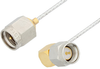 SMA Male to SMA Male Right Angle Cable 18 Inch Length Using PE-SR047FL Coax - PE34197-18 - Pasternack