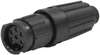 Circular Conn, Plug, 6Pos, Crimp; Product Range Switchcraft/conxall - 71AJ8132 - Newark, An Avnet Company