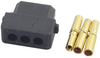 Connector, Housing, Receptacle, 3 Position, 1Row; Product Range Harwin - 58M9705 - Newark, An Avnet Company