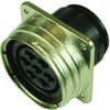Circular Connector Receptacle, Size 28, 7 Position, Panel; Product Range Amp - Te Connectivity - 87F6157 - Newark, An Avnet Company