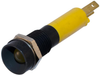 Panel Mount Indicator, Led, 8Mm, Yellow, 28V; Led Color Wamco - 86T5635 - Newark, An Avnet Company