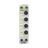 ER3314-0002 | EtherCAT Box, 4-channel analog input, temperature, thermocouple, 16 bit, M12, zinc die-cast