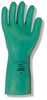 Ansell Sol-Vex 37-155 Green 7 to 7.5 Nitrile Unsupported Chemical-Resistant Gloves - 13 in Length - 076490-17141 - 076490-17141 - R. S. Hughes Company, Inc.