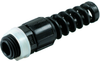 Cord Connector With Spiral, Nylon, Black; Thread Size Imperial Hubbell Wiring Devices - 92B6515 - Newark, An Avnet Company