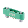 6+6 Pos. Male DIL Vertical SMT Conn. Screw-Lok Reverse Fix (T+R) - G125-MS11205M3R - Harwin Plc