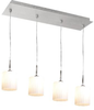 50964-BS/WH Island/Pool Table-4 Light + - 605980 - Capital Lighting, Inc.