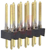 Header; Standard; PCB Mount; Dual; 10; 0.025 in.; 0.125 in.; 3 A; 5000 Megohms - 70082848 - Allied Electronics, Inc.