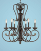 Mid. Chandeliers-Candle - 494096 - Capital Lighting, Inc.